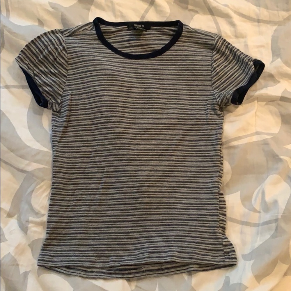 Navy Striped Tee